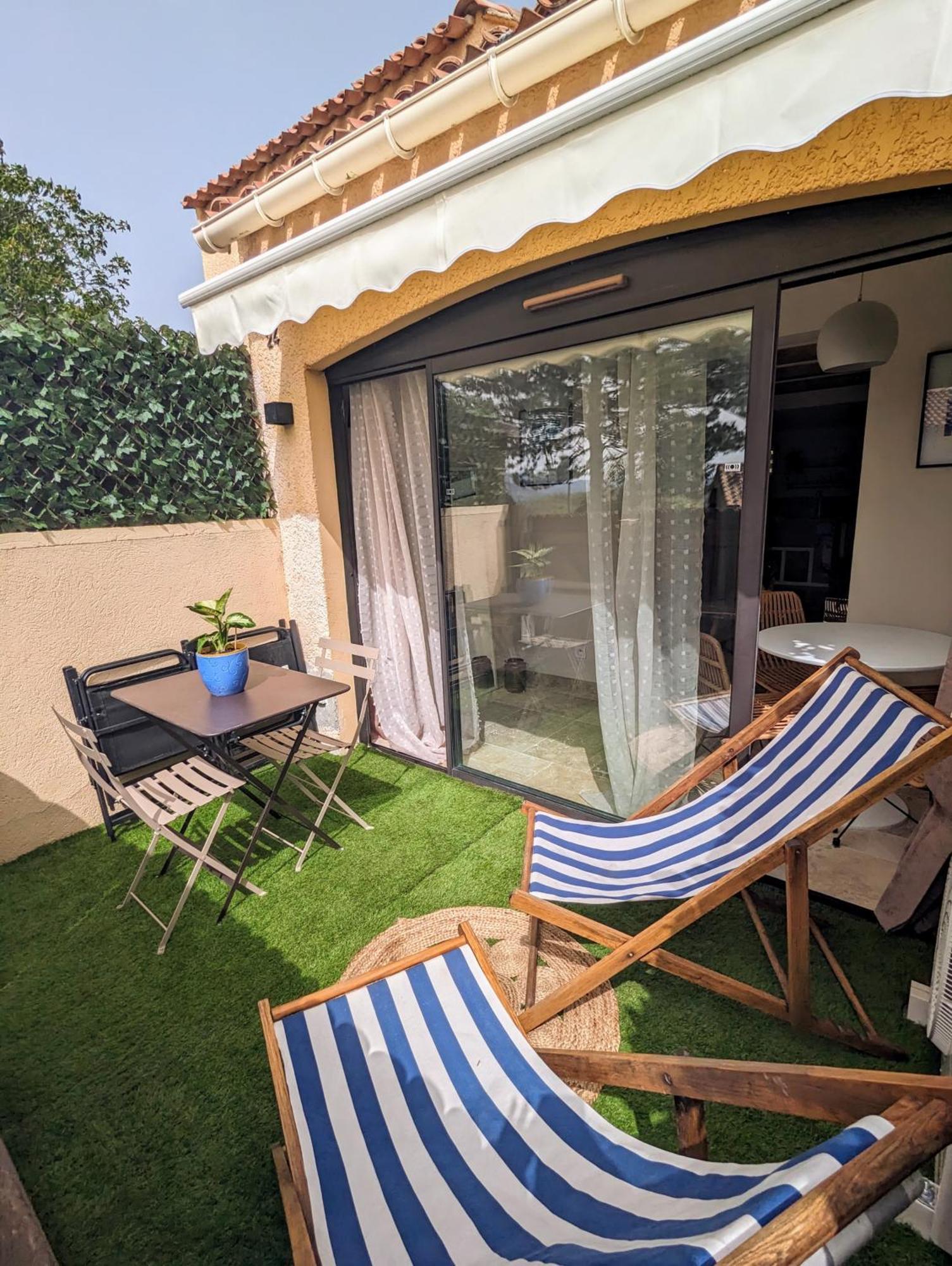 Evasion Au Calme - Maison Cosy Avec Piscine Et Tennis Saint-Vallier-de-Thiey Eksteriør bilde
